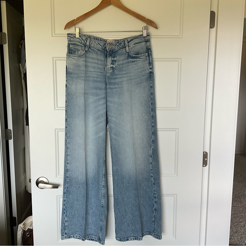 (NWOT) Guess Light Blue Flare Jeans
